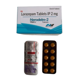 Lorazepam Tablets I.P. 2 mg (Nerodelm-2)